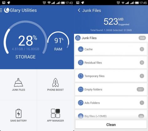 glary utilities for android tablet