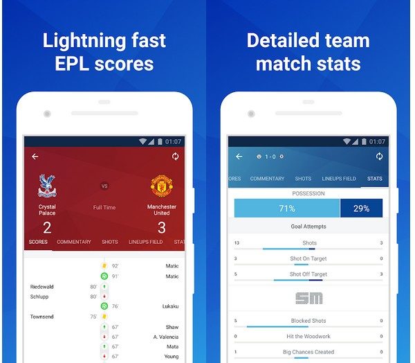 Epl Live English Premier League Scores And Stats Apk Htapp Net Free Apk Android For Everyone