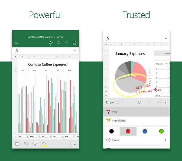 microsoft excel free download for android